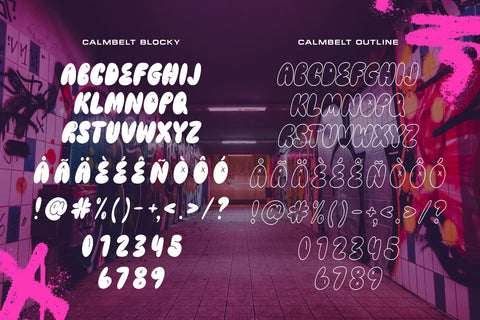 Calmbelt Font Allouse.Studio 