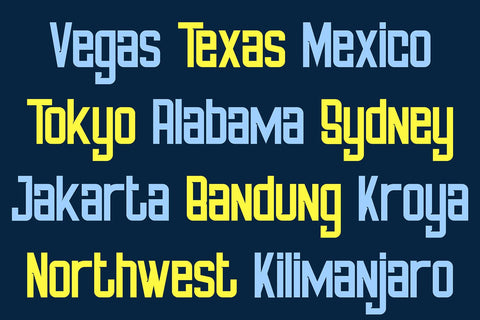 Calvines - Sporty Condensed Sans Serif Font Font StringLabs 