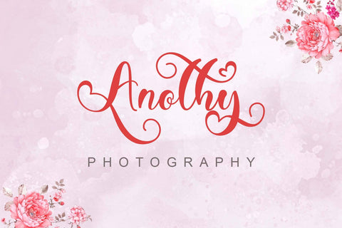 Camelia Butterfly Font Prasetya Letter 