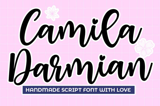 Camila Darmian Font Studio Natural Ink 