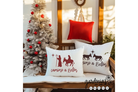 Camino a Belen SVG Navidad Reyes SVG Gardenias Art Shop 