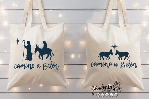 Camino a Belen SVG Navidad Reyes SVG Gardenias Art Shop 