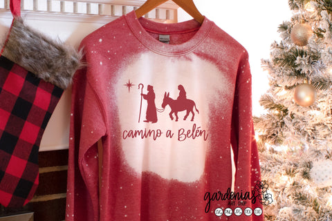 Camino a Belen SVG Navidad Reyes SVG Gardenias Art Shop 