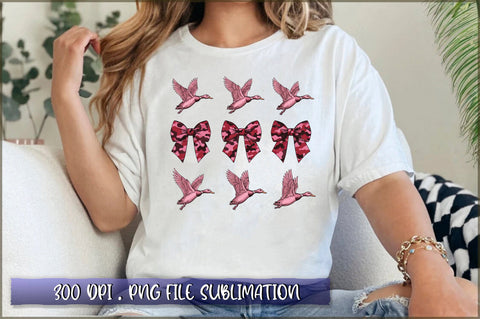 Camo Coquette Bow Old School Sublimation Sublimation Shetara Begum 