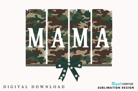 Camo Mama With Bow PNG, Mama Coquette PNG, Mama PNG, Mama Varsity PNG, Mother's Day PNG, Mama Bow PNG, Duck Camo, Camo Mama, Retro Mama PNG Sublimation Regulrcrative 