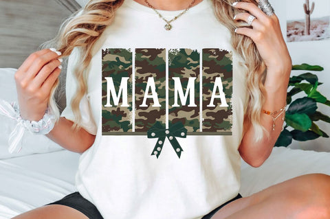 Camo Mama With Bow PNG, Mama Coquette PNG, Mama PNG, Mama Varsity PNG, Mother's Day PNG, Mama Bow PNG, Duck Camo, Camo Mama, Retro Mama PNG Sublimation Regulrcrative 