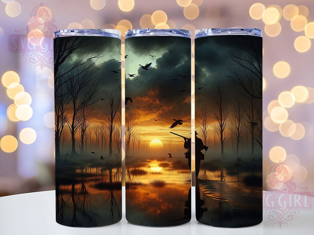 Camo Waterfowl Duck Hunting Tumbler Wrap, Waterfowl Tumbler PNG, 20oz Hunting Tumbler, Outdoor Sportsman Design, Hunter Gift Sublimation, Camo Duck Art, Wildlife Hunting Wrap Sublimation SvggirlplusArt 