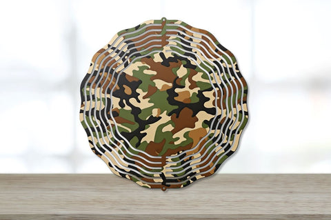 Camo Wind Spinner Bundle Sublimation Regulrcrative 