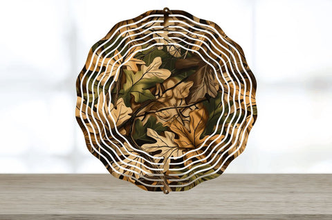Camo Wind Spinner Sublimation Regulrcrative 