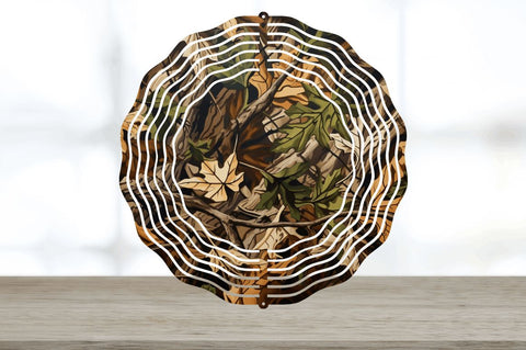 Camo Wind Spinner Sublimation Regulrcrative 