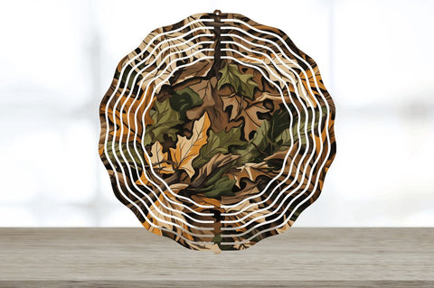 Camo Wind Spinner Sublimation Regulrcrative 