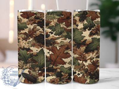 Camouflage 20oz Skinny Tumbler, Seamless Camo Tumbler Png, Straight & Tapered Tumbler Wrap, Instant Digital Download Sublimation ToriDesigns 
