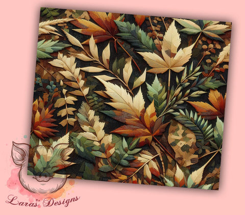 Camouflage 20oz Tumbler Png, Straight & Tapered Tumbler Png, Seamless Camo Tumbler Png, Digital Download PNG Sublimation Lara' s Designs 