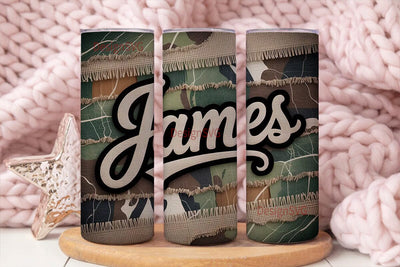 Camouflage Burlap 20oz Tumbler Wrap Sublimation DesignSVG 