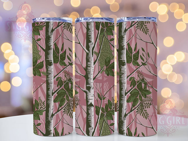 Camouflage Deer Hunting Tumbler Wrap, Camo Tree Tumbler Wrap, 20oz Deer Hunter Cup, Outdoor Sportsman PNG, Forest Camo Tumbler Design, Rustic Hunting Gift, Woodland Camo Cup Sublimation SvggirlplusArt 