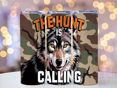 Camouflage Wolf Hunter Outdoor Tumbler, Camouflage Wolf Art, Hunting Season Gift, Wildlife Hunter Present, Wolf Hunter Tumbler, Outdoor Sports Gift, Predator Hunt Design Sublimation SvggirlplusArt 