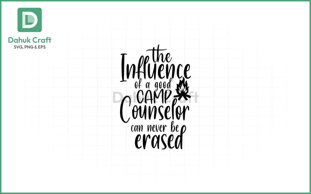 Camp Counselor Impact SVG PNG & EPS V12 SVG dahukdesign 