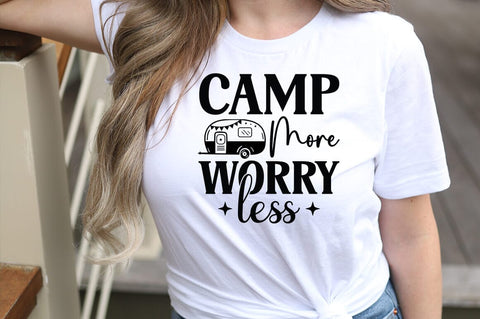 Camp more worry less SVG Design SVG Designangry 