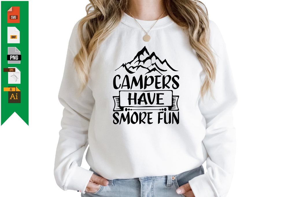 Campers Have smore Fun - So Fontsy