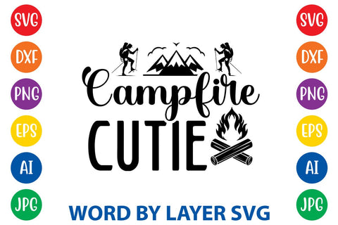 Campfire Cutie SVG DESIGN SVG Rafiqul20606 