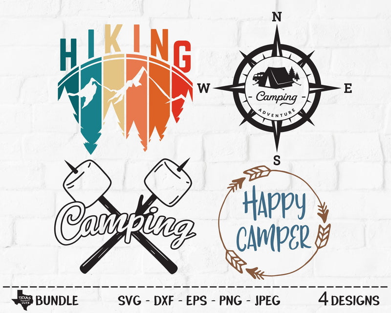 Camping Bundle | Outdoor SVG SVG Texas Southern Cuts 