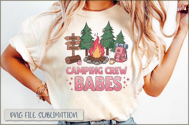 Camping Crew Babes Sublimation Sublimation Shetara Begum 