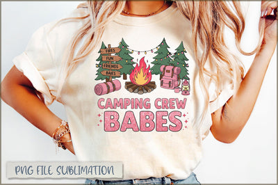 Camping Crew Babes Sublimation Sublimation Shetara Begum 