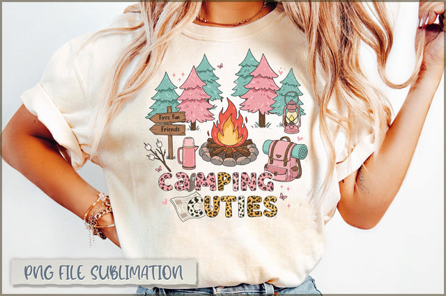Camping Crew Cuties Sublimation Sublimation Shetara Begum 