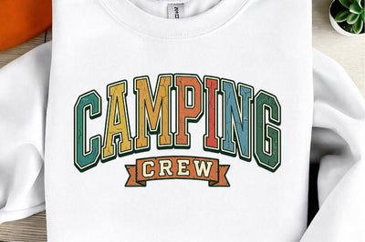 Camping Crew PNG Sublimation, Retro Camp Sublimation designmaster24 