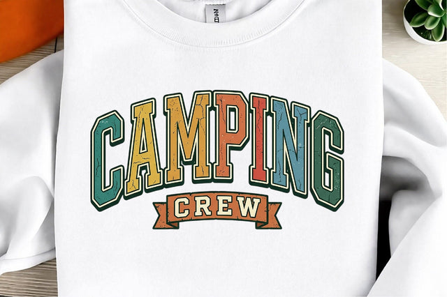 Camping Crew PNG Sublimation, Retro Camp Sublimation designmaster24 