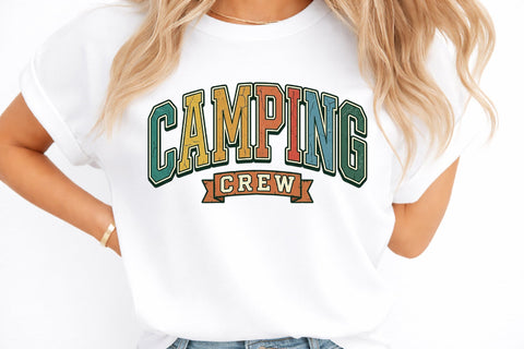 Camping Crew PNG Sublimation, Retro Camp Sublimation designmaster24 