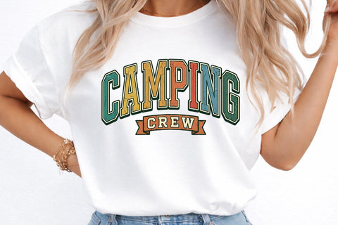 Camping Crew PNG Sublimation, Retro Camp Sublimation designmaster24 