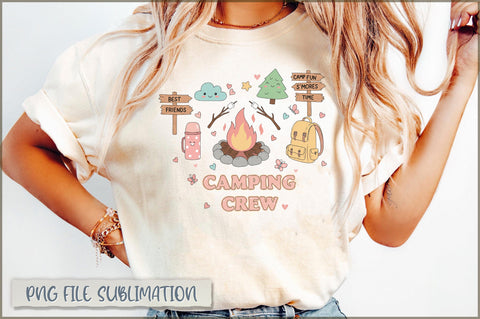 Camping Crew Sublimation Sublimation Shetara Begum 