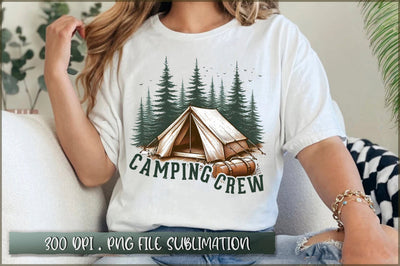 Camping crew Sublimation Sublimation Shetara Begum 