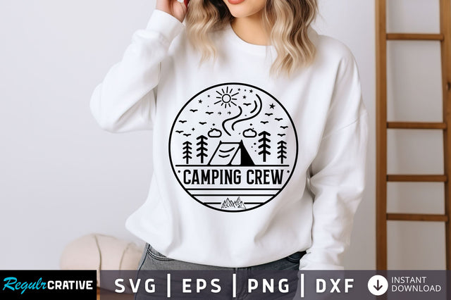 Camping crew SVG Design SVG Regulrcrative 