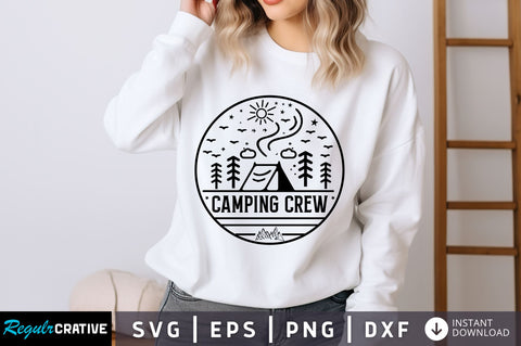 Camping crew SVG Design SVG Regulrcrative 