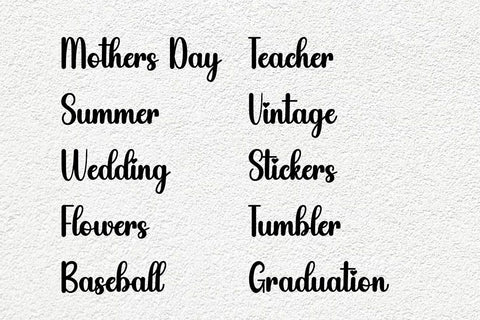 Camping Handwritten Font Font Masyafi Studio 
