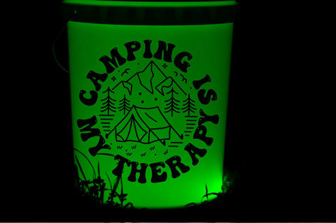 Camping is my therapy SVG Design SVG Regulrcrative 