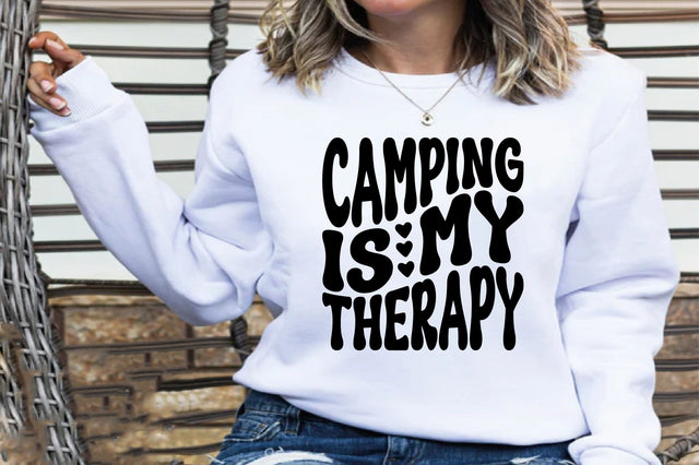 Camping Is My Therapy SVG nirmal108roy 