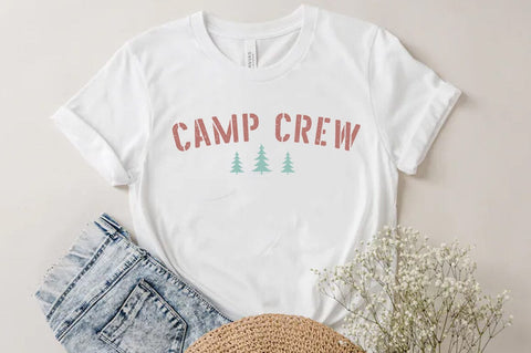 Camping Outdoor Mountain SVG, Camp Crew SVG FiveStarCrafting 