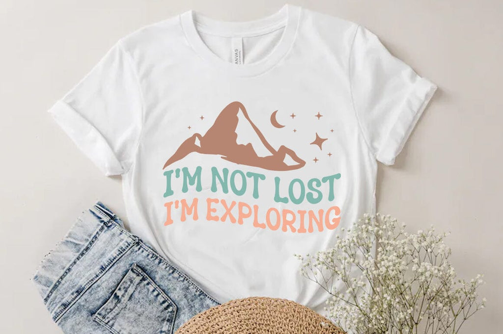 Camping Camp Im Not Lost Im Wandering Hiking Outdoors Camping Exploring Camper Kitchen Aprons - View #4