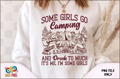 Camping PNG Bundle, Camper Life PNG Sublimation Shetara Begum 