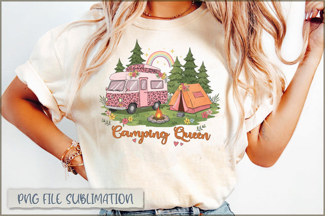 Camping Queen Sublimation Sublimation Shetara Begum 