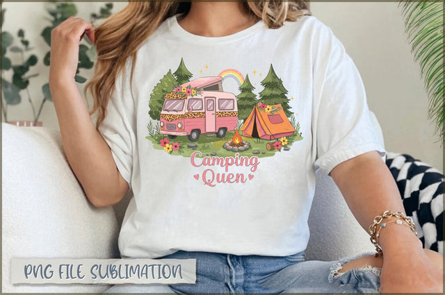 Camping Queen Sublimation Sublimation Shetara Begum 