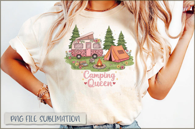 Camping Queen Sublimation Sublimation Shetara Begum 