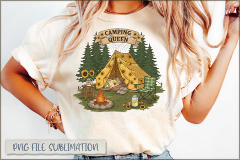 Camping Queen Sublimation Sublimation Shetara Begum 