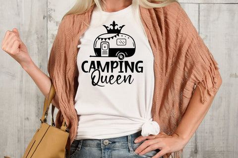 Camping queen SVG Design SVG Designangry 