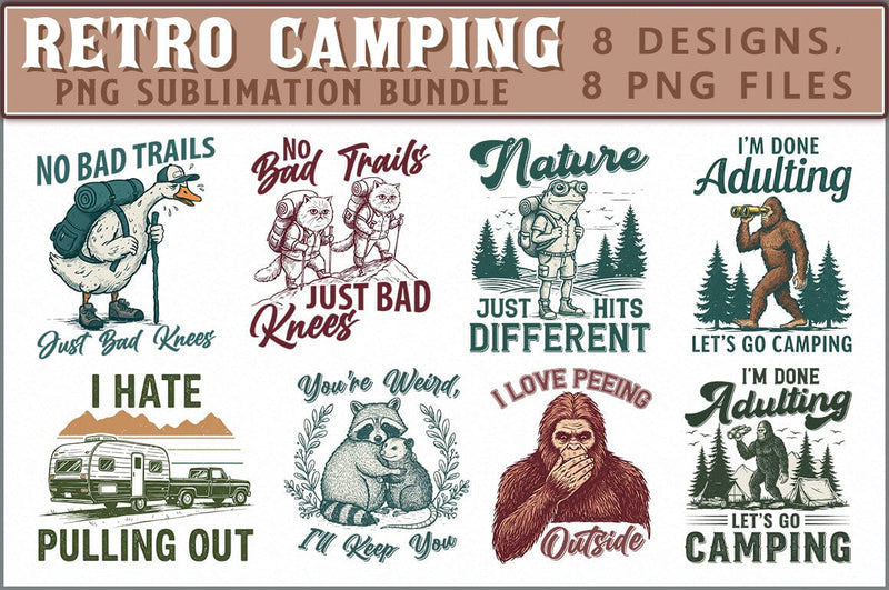 Camping Sublimation Bundle Sublimation Shetara Begum 