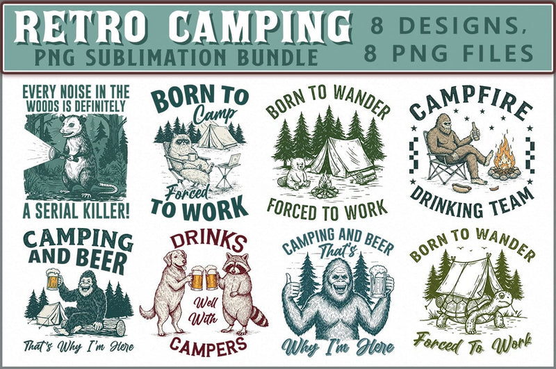 Camping Sublimation Bundle Sublimation Shetara Begum 