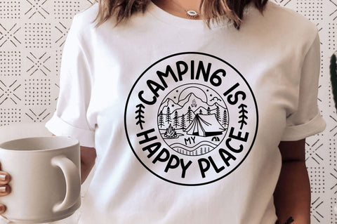 Camping Svg Bundle SVG Regulrcrative 